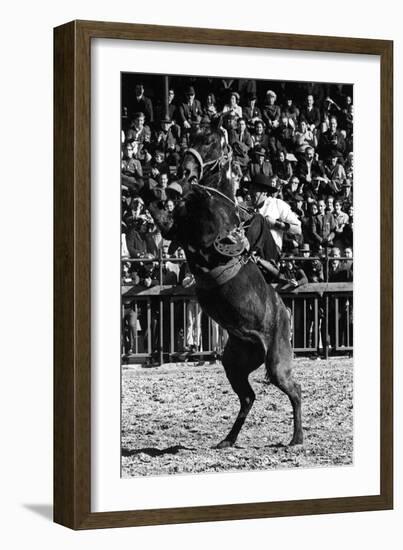 A Rodeo in Buenos Aires-Mario de Biasi-Framed Giclee Print