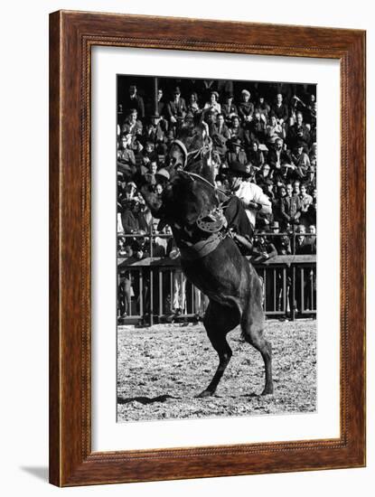 A Rodeo in Buenos Aires-Mario de Biasi-Framed Giclee Print