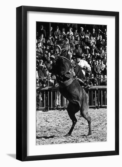 A Rodeo in Buenos Aires-Mario de Biasi-Framed Giclee Print