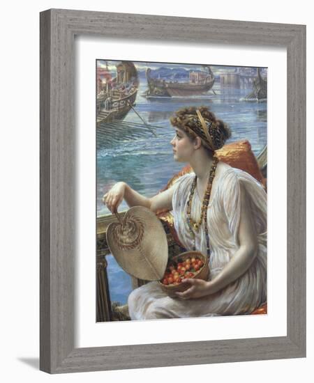 A Roman Boat Race, 1889-Edward John Poynter-Framed Giclee Print