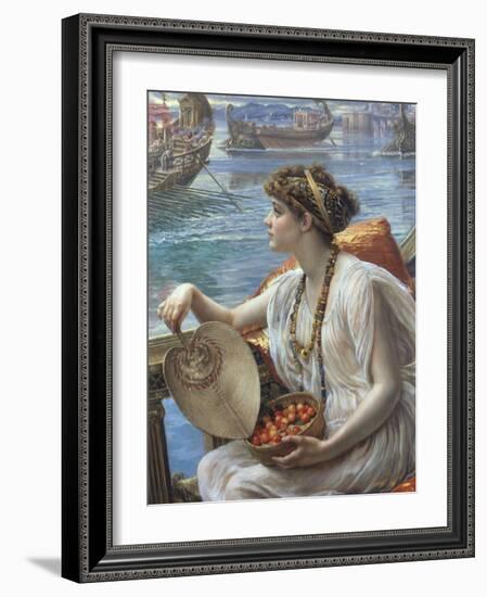 A Roman Boat Race, 1889-Edward John Poynter-Framed Giclee Print