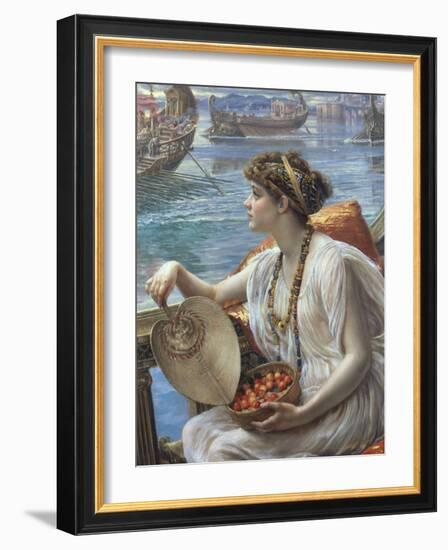 A Roman Boat Race, 1889-Edward John Poynter-Framed Giclee Print