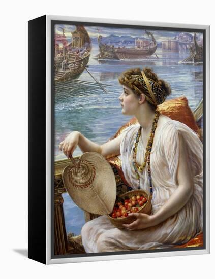 A Roman Boat Race-Edward John Poynter-Framed Premier Image Canvas