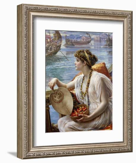 A Roman Boat Race-Edward John Poynter-Framed Premium Giclee Print