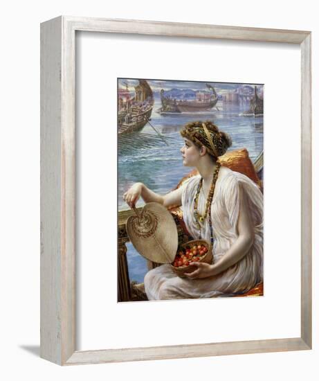 A Roman Boat Race-Edward John Poynter-Framed Premium Giclee Print