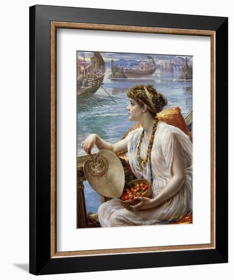 A Roman Boat Race-Edward John Poynter-Framed Premium Giclee Print