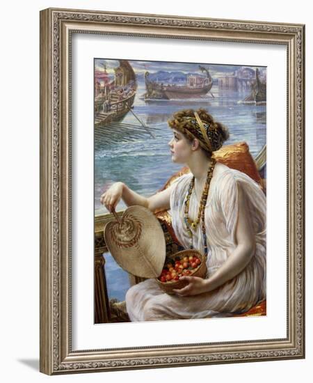 A Roman Boat Race-Edward John Poynter-Framed Giclee Print