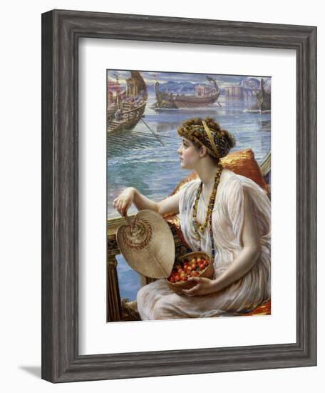 A Roman Boat Race-Edward John Poynter-Framed Giclee Print