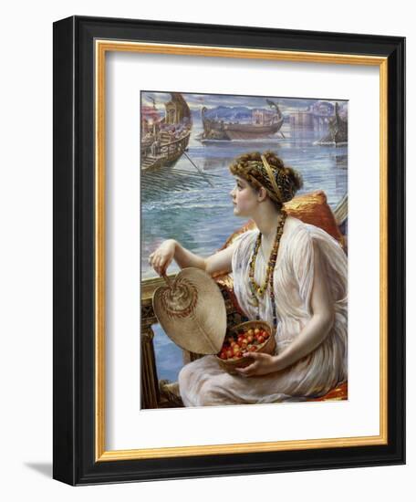 A Roman Boat Race-Edward John Poynter-Framed Giclee Print