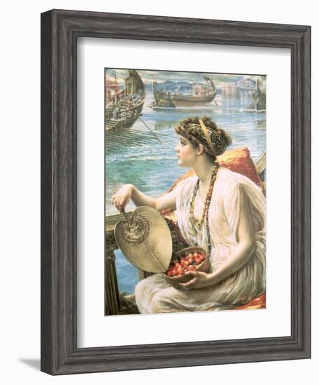 A Roman Boat Race-Edward John Poynter-Framed Premium Giclee Print