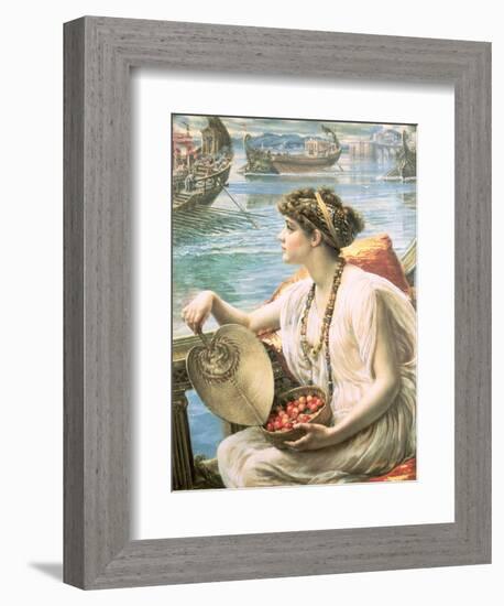 A Roman Boat Race-Edward John Poynter-Framed Premium Giclee Print