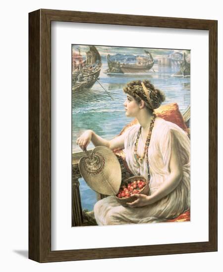 A Roman Boat Race-Edward John Poynter-Framed Premium Giclee Print