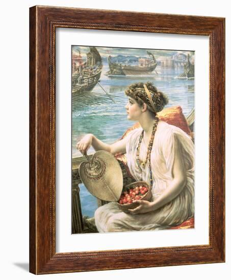 A Roman Boat Race-Edward John Poynter-Framed Giclee Print