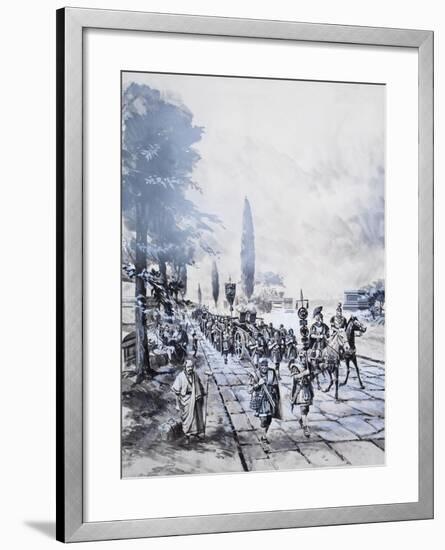 A Roman Legion-Barrie Linklater-Framed Giclee Print