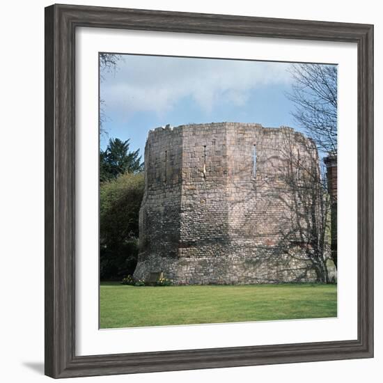 A Roman multangular tower, 3rd century. Artist: Unknown-Unknown-Framed Photographic Print