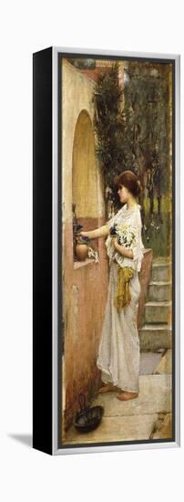 A Roman Offering-John William Waterhouse-Framed Premier Image Canvas