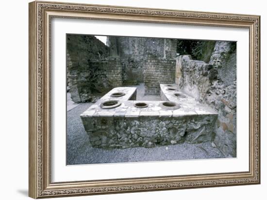 A Roman snack-bar, Herculaneum, Italy, 1st century. Artist: Unknown-Unknown-Framed Giclee Print