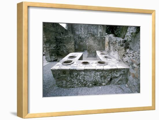 A Roman snack-bar, Herculaneum, Italy, 1st century. Artist: Unknown-Unknown-Framed Giclee Print