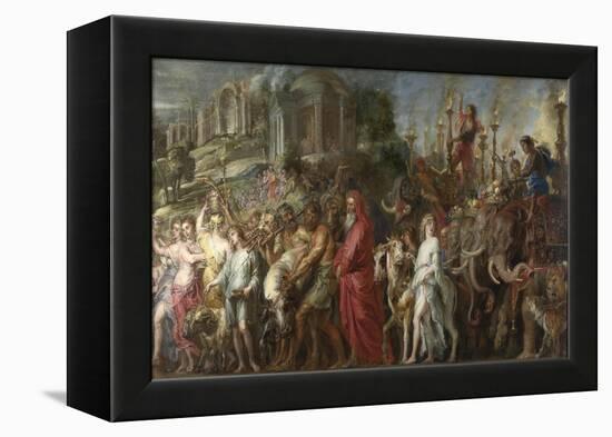 A Roman Triumph, C.1630-Peter Paul Rubens-Framed Premier Image Canvas