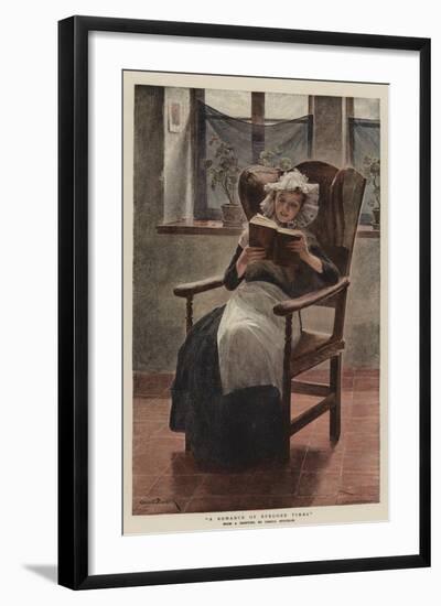 A Romance of Byegone Times-null-Framed Giclee Print