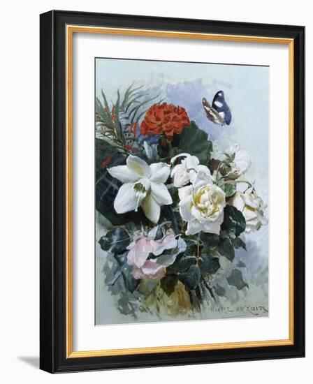 A Romantic Bouquet-Horace Van Ruith-Framed Giclee Print