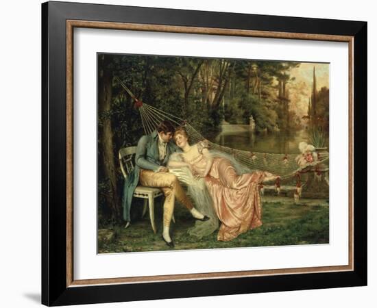 A Romantic Interlude-Joseph Frederic Soulacroix-Framed Giclee Print