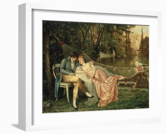 A Romantic Interlude-Joseph Frederic Soulacroix-Framed Giclee Print