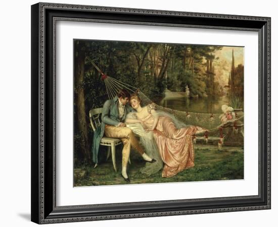 A Romantic Interlude-Joseph Frederic Soulacroix-Framed Giclee Print