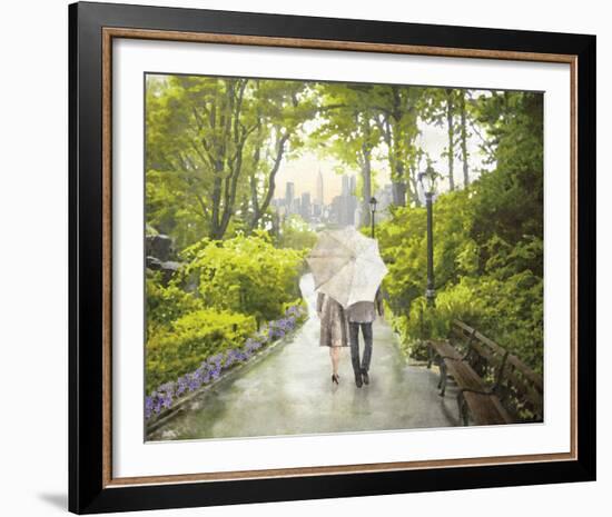 A Romantic Walk-Midori Greyson-Framed Giclee Print