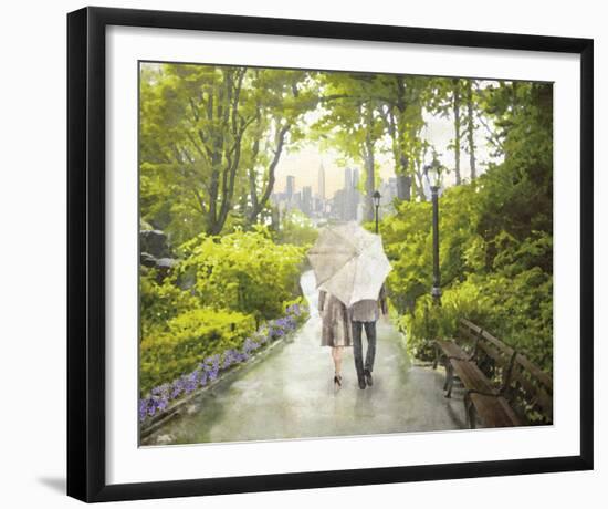 A Romantic Walk-Midori Greyson-Framed Giclee Print