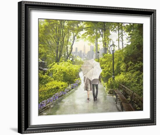 A Romantic Walk-Midori Greyson-Framed Giclee Print