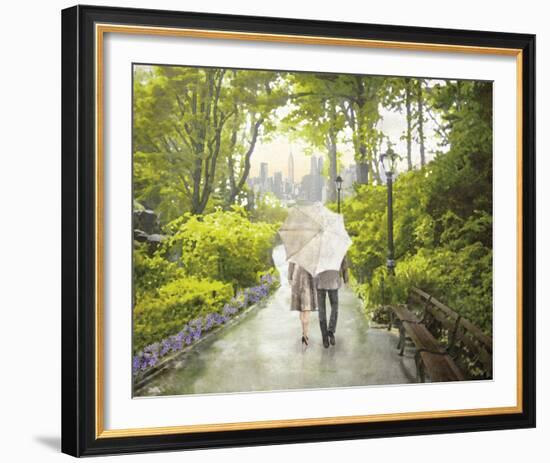 A Romantic Walk-Midori Greyson-Framed Giclee Print