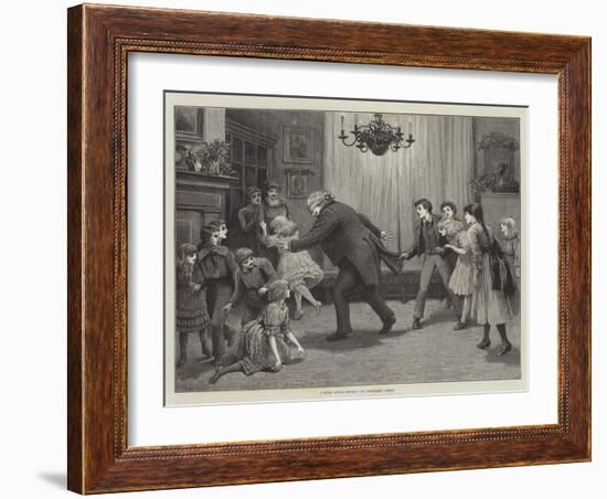 A Romp after Dinner-Henry Towneley Green-Framed Giclee Print