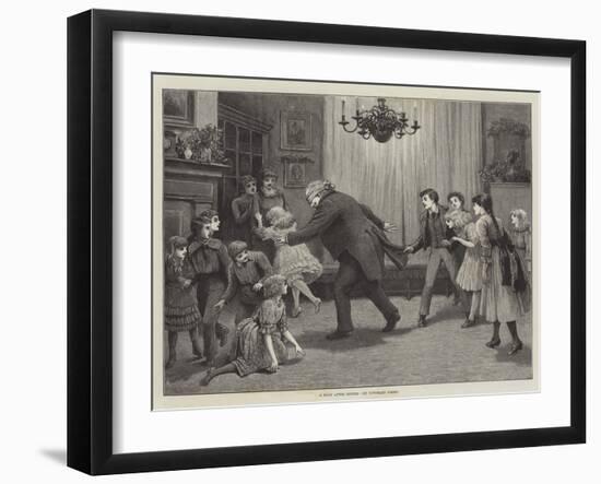 A Romp after Dinner-Henry Towneley Green-Framed Giclee Print