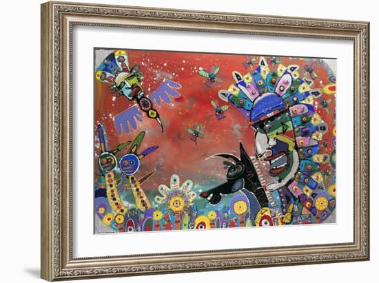 A Rook for the Starts and All, 2009-Anthony Breslin-Framed Giclee Print