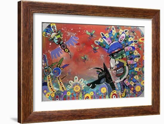 A Rook for the Starts and All, 2009-Anthony Breslin-Framed Giclee Print