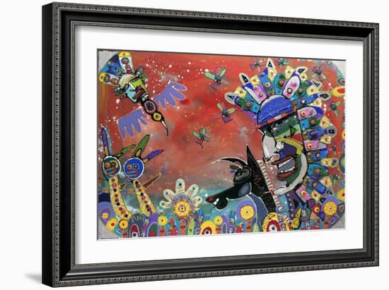 A Rook for the Starts and All, 2009-Anthony Breslin-Framed Giclee Print