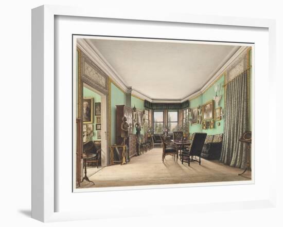 A Room in Schloss Buchwald, C. 1843-Friedrich Wilhelm Klose-Framed Giclee Print