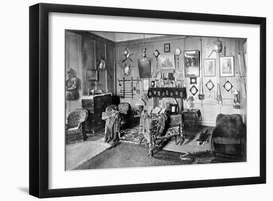 A Room in Stirling Castle, Scotland, 1924-1926-Valentine & Sons-Framed Giclee Print