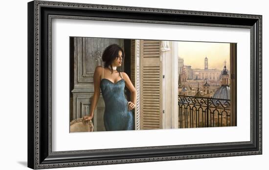 A Room with a View-John Silver-Framed Art Print