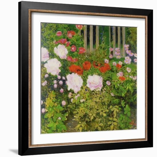 A Rose Hedge-Koloman Moser-Framed Giclee Print