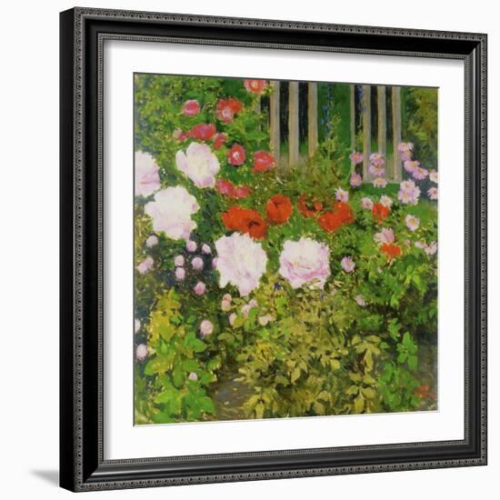 A Rose Hedge-Koloman Moser-Framed Giclee Print