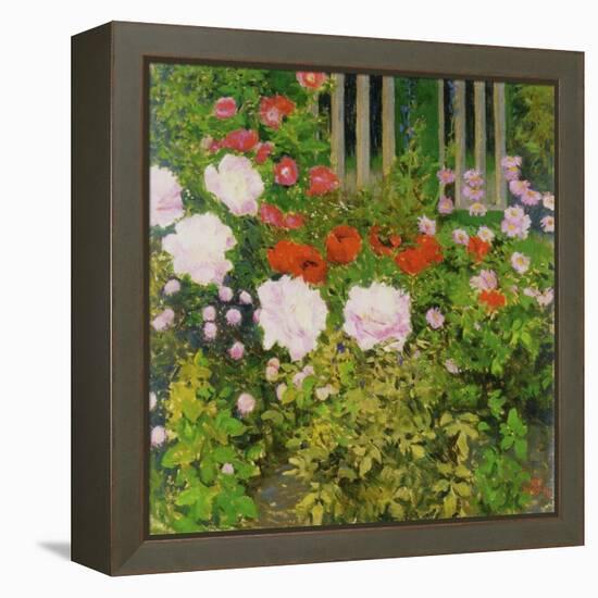 A Rose Hedge-Koloman Moser-Framed Premier Image Canvas