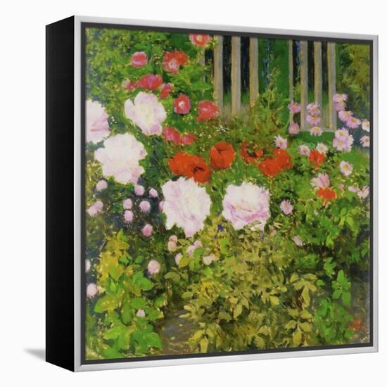 A Rose Hedge-Koloman Moser-Framed Premier Image Canvas