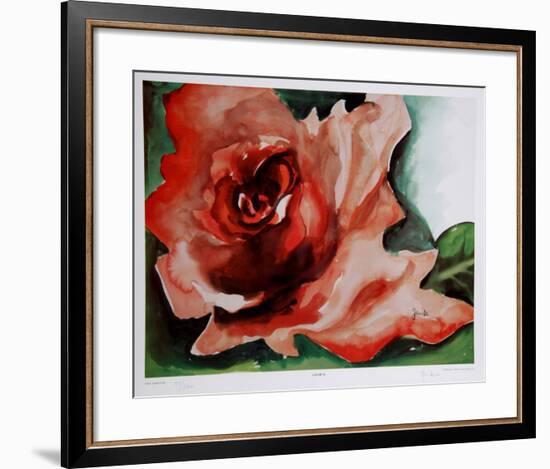 A Rose Is-Jenik Cook-Framed Collectable Print