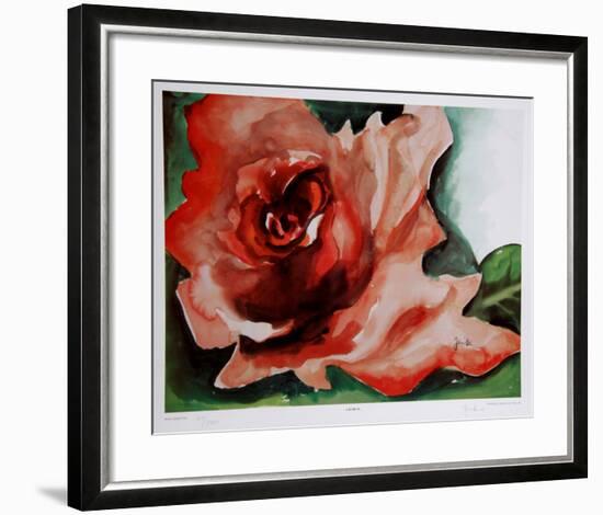 A Rose Is-Jenik Cook-Framed Collectable Print