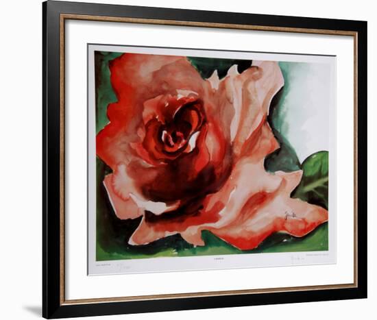 A Rose Is-Jenik Cook-Framed Collectable Print