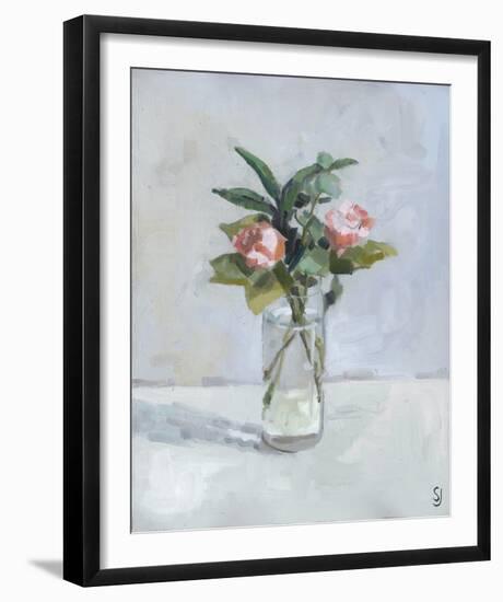 A Rose Study-Steven Johnson-Framed Giclee Print