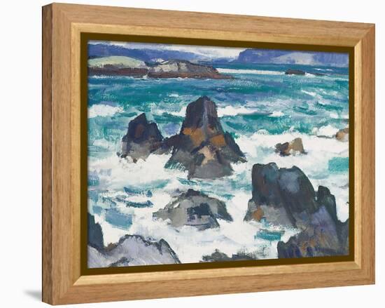 A Rough Day, Iona-Samuel John Peploe-Framed Premier Image Canvas