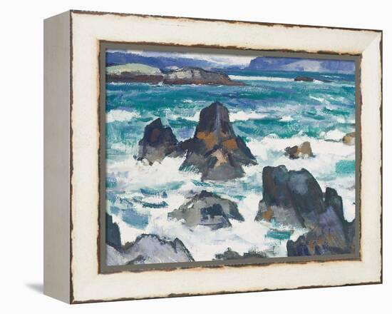 A Rough Day, Iona-Samuel John Peploe-Framed Premier Image Canvas